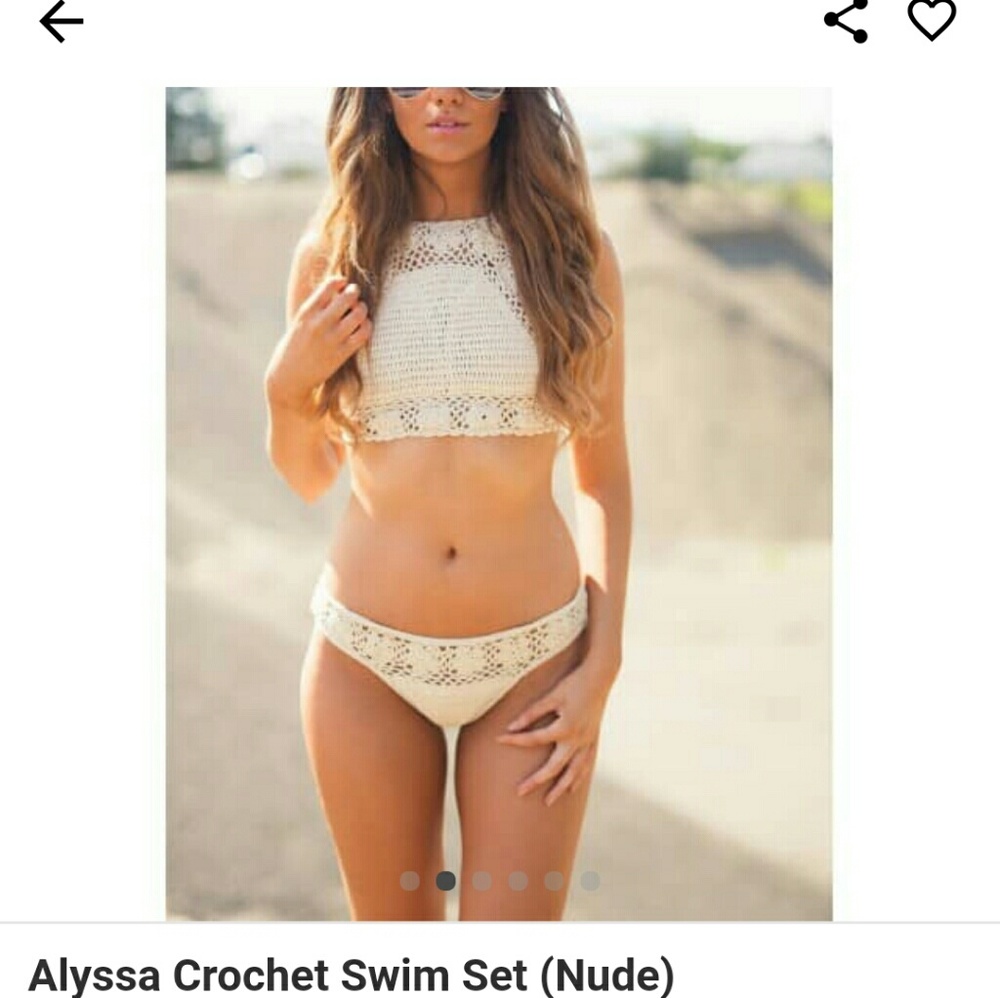 NanaMacs Boutique Alyssa Crochet Swim Set